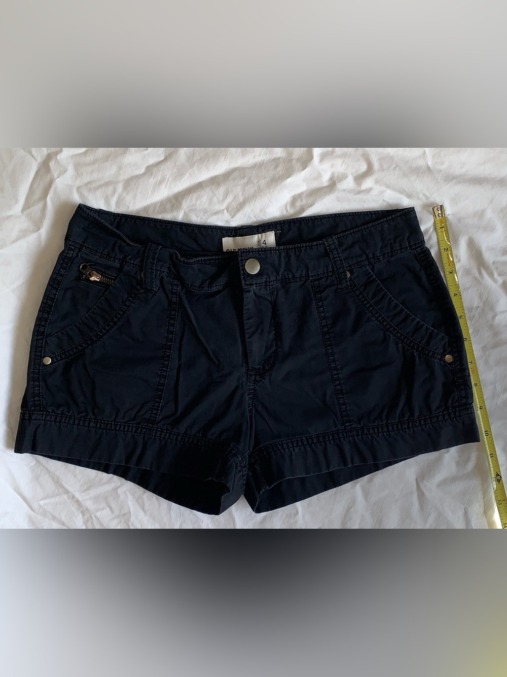 Old Navy - Women's Black Casual Cotton Shorts